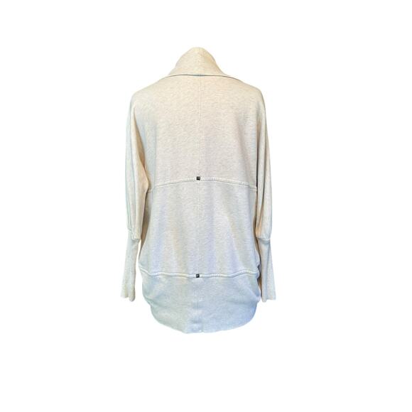 Aritzia Wilfred Diderot Sweater Cocoon Studded Open Cotton Cardigan Size XS - Picture 5 of 11